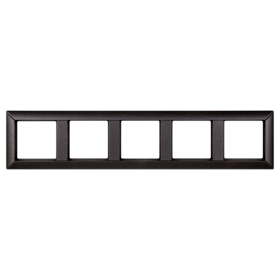 Рамка 5 постов Jung ECO PROFI, антрацит, EP485AN