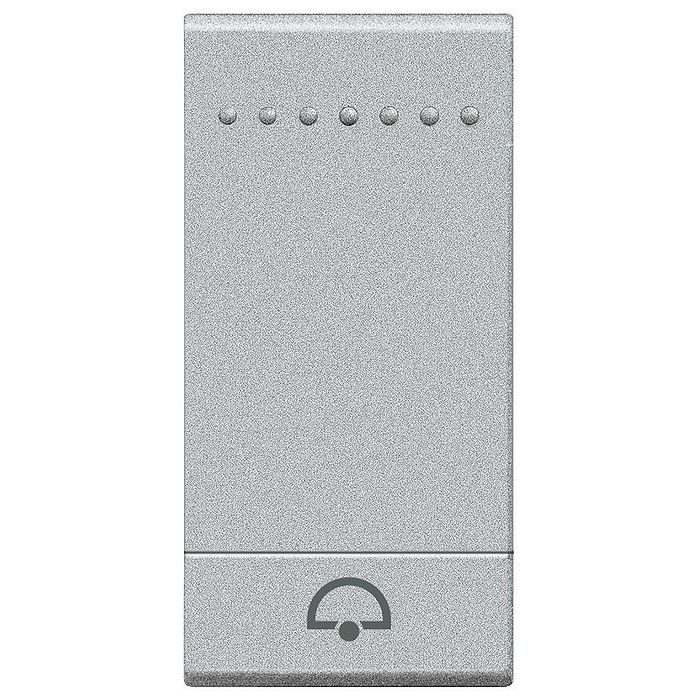 Клавиша BTicino LIVING LIGHT, алюминий, NT4915DN