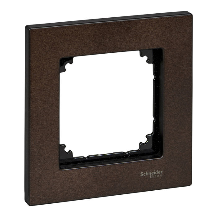 Рамка 1 пост Schneider Electric MERTEN M-ELEGANCE, венге, MTN4051-3471