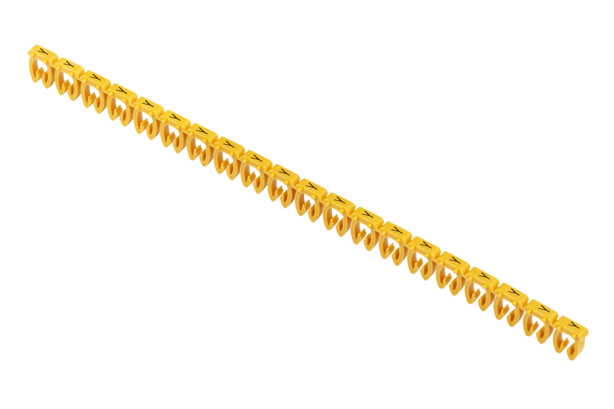 Маркер открытого типа KE 4-6мм2 символ Y (200шт/упак) IEK