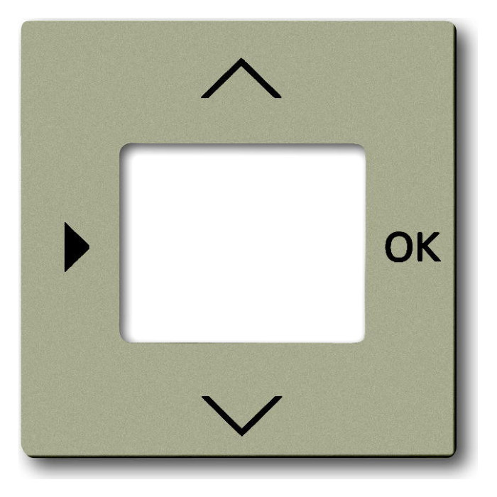 Накладка на термостат ABB BASIC55, шампань, 2CKA006430A0392