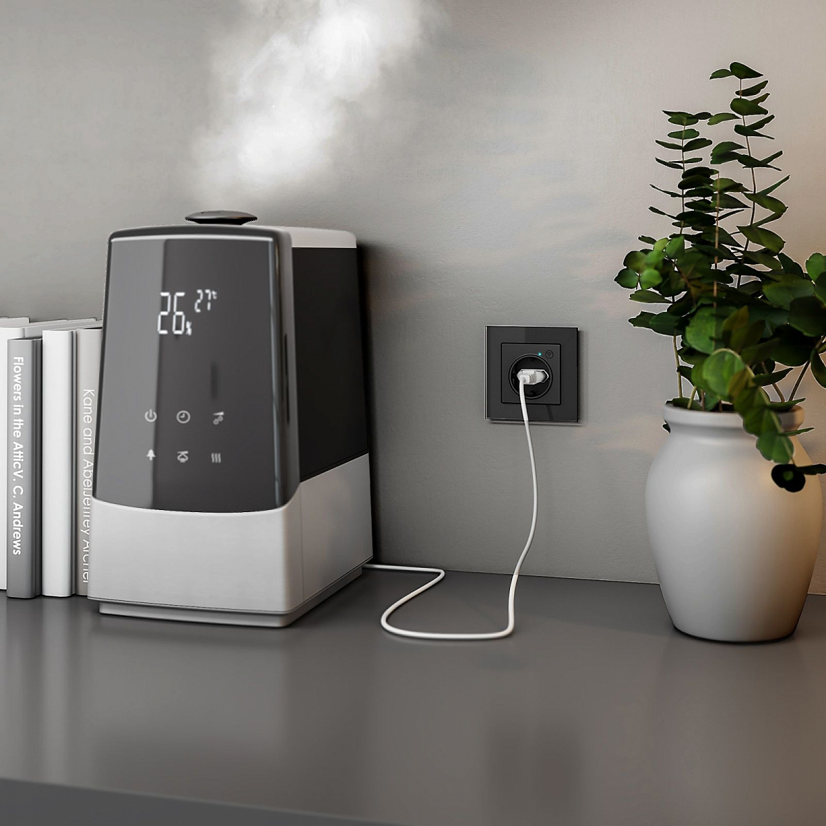 Рамка из стекла на 1 пост Favorit черный W0011108